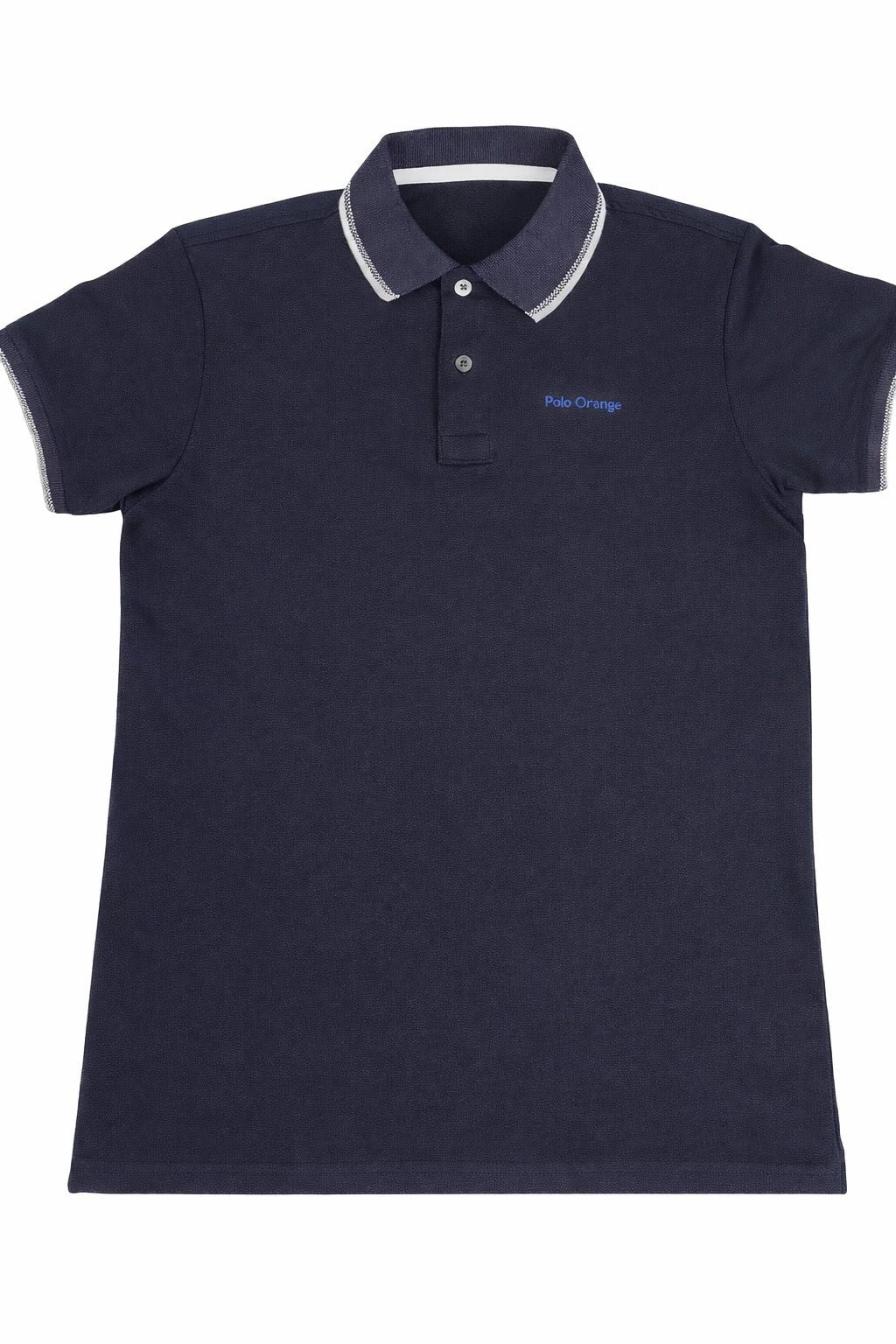 Polo Hombre Azul Navy Algodón Premium