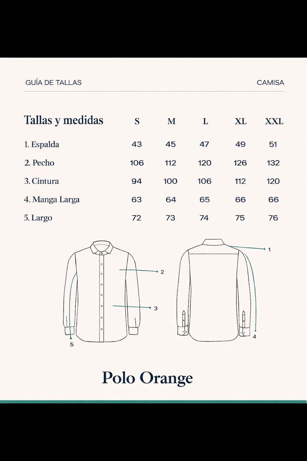 Camisa Hombre Azul Petróleo | Algodón