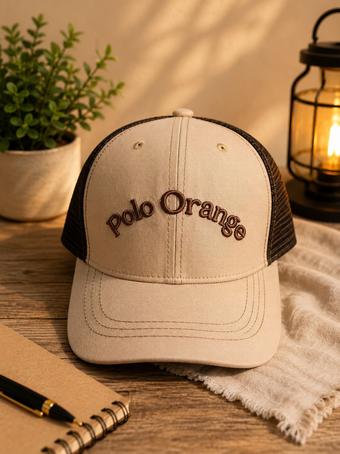 GORRAS COLOR AVELLANA