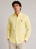 CAMISA PARA HOMBRE AMARILLA CLARA