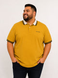 POLO HOMBRE COLO MOSTAZA TALLA GRANDE