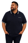 POLO HOBRE AZUL OSCURO TALLA GRANDE
