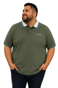POLO HOMBRE GRIS TALLA GRANDE