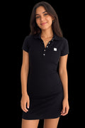 VESTIDO MUJER NEGRO UNICOLOR