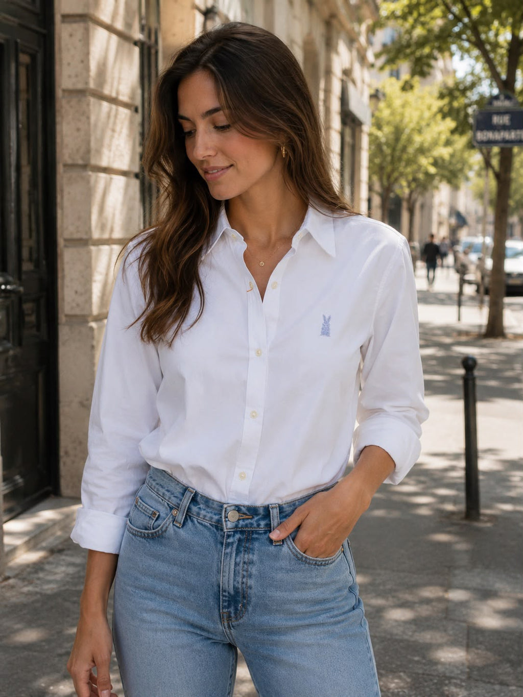 CAMISA MUJER BLANCA