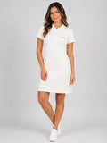 Vestido Mujer crema Tela Fría