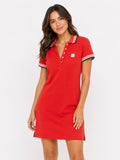 Vestido Mujer Naranja – Tela Premium