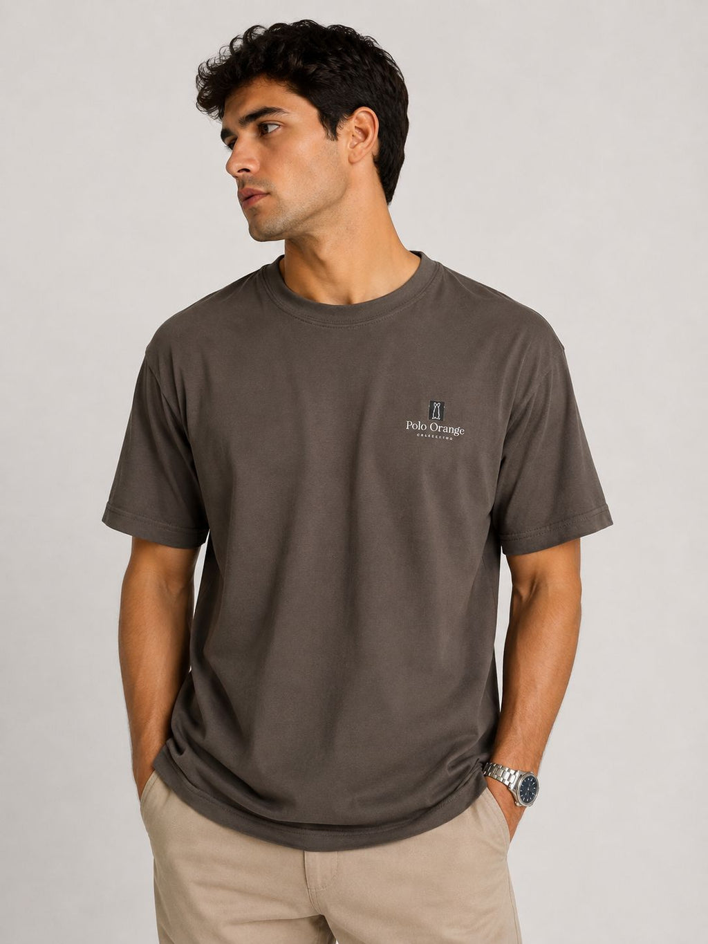 Camiseta Hombre Estampada Algodón