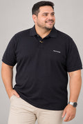 Polo Hombre Negro Algodón Peruano