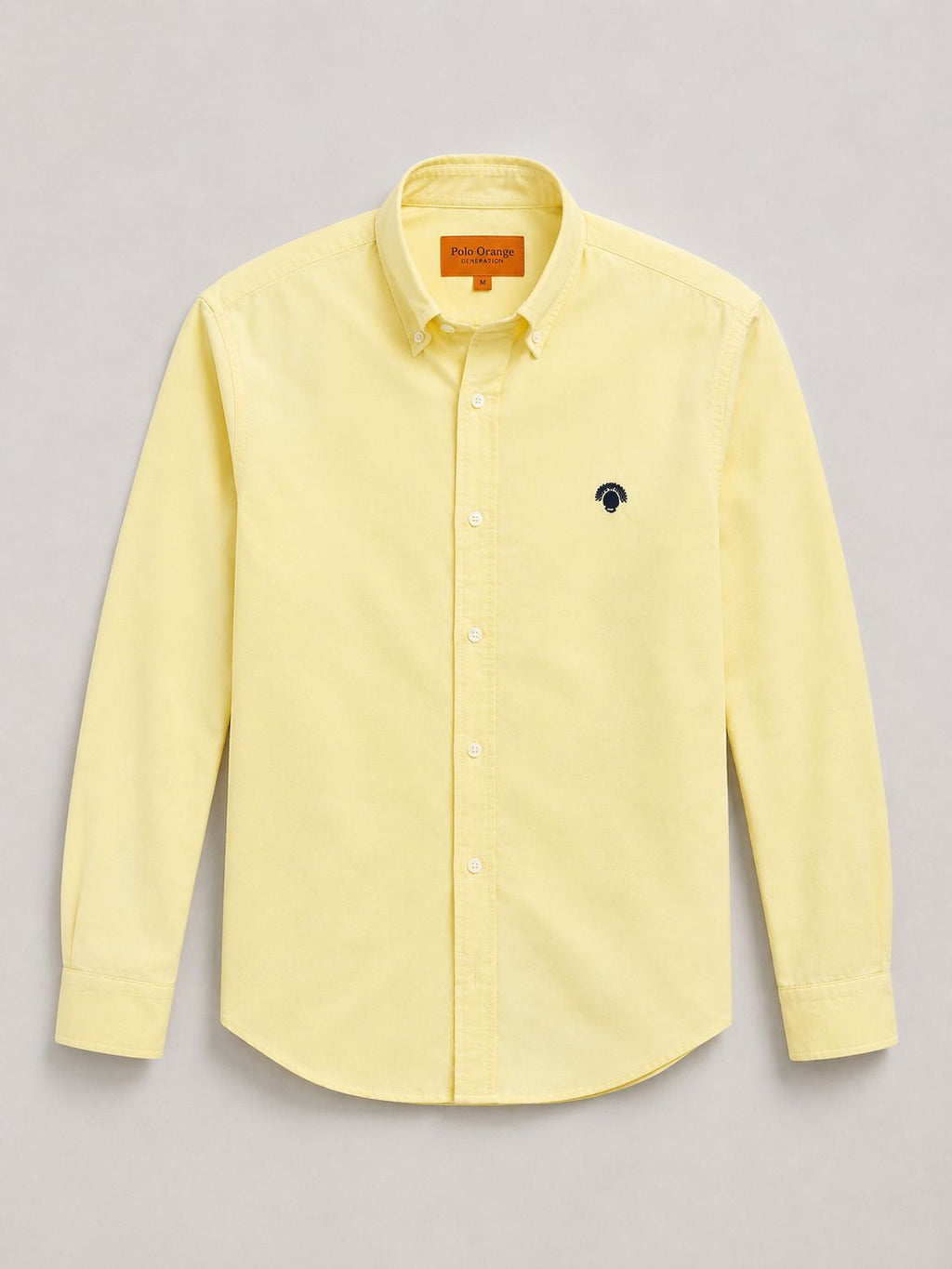 CAMISA PARA HOMBRE AMARILLA CLARA