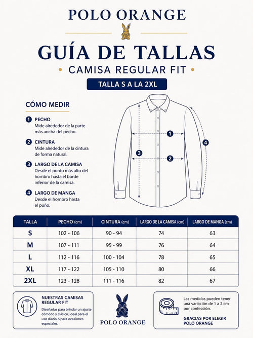 Camisa Hombre Blanco con Puntos Negros | Algodón