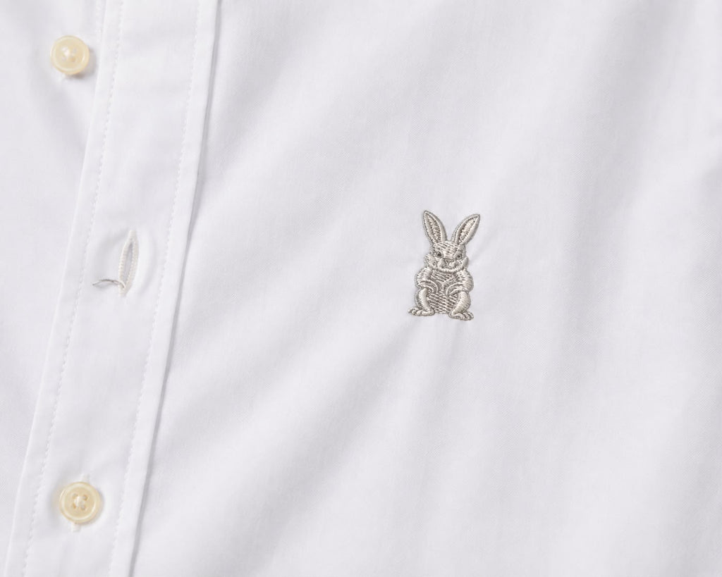 CAMISA HOMBRE BLANCO ÓPTICO EN ALGODÓN