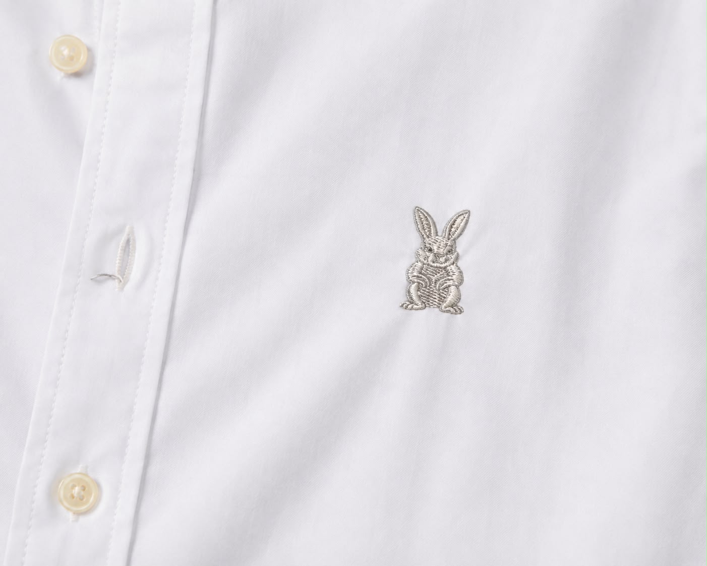 CAMISA HOMBRE BLANCO ÓPTICO EN ALGODÓN