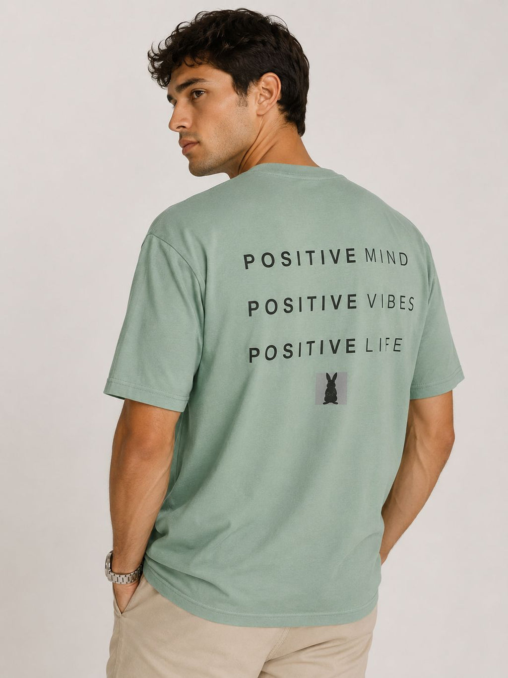 Camiseta Hombre Estampada Algodón